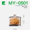 [Yikou] Caixa Expositora de Potes Selados, Caixa de Gelatina de Peixe para Medicina Herbal Chinesa, Caixa Plástica Grande de Alta Capacidade à Prova de Umidade para Armazenamento