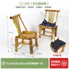 Cadeira de bambu antiga de exterior estilo rural com encosto para uso doméstico, idosos, cadeira de bambu artesanal de Sichuan, cadeira de bambu para crianças