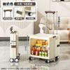 Carrito de Compras Plegable para Supermercado, Carrito Portátil para Compras, Transportar Mercancía, Recoger Paquetes, Mudanzas, con Ruedas para Subir Escaleras, Carrito Doméstico