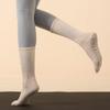 Calcetines de Yoga Transfronterizos para Mujer, Calcetines Antideslizantes Específicos para Pilates, Calcetines de Longitud Media con Suela Gruesa de Goma, Calcetines de Algodón Cálidos para Mujer de Otoño e Invierno