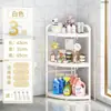 Prateleira de Armazenamento para Banheiro, Estante de Canto para Banheiro de Chão, Prateleira de Armazenamento para Espaços Pequenos, Prateleira de Armazenamento de Canto para Banheiro Doméstico