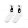 Calcetines de Calavera de Otoño e Invierno de Amazon Transfronterizos Calcetines para Hombre de Astronauta Calcetines Geométricos para Mujer Calcetines de Halloween de Media Pantorrilla Estilo Ins