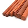 Pera Vermelha Madeira Maciça Bastão Redondo Haste de Madeira Redonda Haste Redonda de Mogno Tira de Madeira Madeira de Lei Artesanal DIY Material de Madeira Bastão de Artes Marciais Haste de Roupa