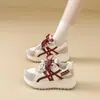 Zapatos de Forrest Gump para Mujer Primavera 2026 Nuevos Zapatos Casuales de Running de Suela Gruesa que Aumentan la Altura Zapatos de Moda Casuales con Retazos para Mujeres Bajitas