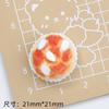 Deliciosa comida para pasteles y juegos de dibujos animados, crema de pegamento, accesorios creativos para hebillas de zapatos, material de resina, accesorios de bricolaje, joyería, horquilla