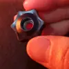Tuerca fija m8 núcleo de cobre tuerca moleteada e5 tuerca de inyección cabeza de plástico perilla 38# perilla e6 tuerca de perilla