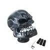 Palanca de Cambios Modificada para Coche, Palanca de Cambios Personalizada con Calavera de Diente Grande, Palanca de Cambios, Palanca de Cambios de Resina, Cabeza de Palanca Ondulada, Universal