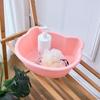 Dormitorio de Estudiantes Lavabo Engrosado Lavabo de Plástico de Dibujos Animados para Niños Lavabo Apilable para Bebé Recién Nacido Lavabo Doméstico