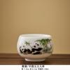 Jade Branco Porcelana Fina Gordura de Ovelha Mestre Doméstico de Alto Nível Copo Individual Pessoal Copo para Degustação de Chá Conjunto de Chá Kung Fu Xícara de Chá Única Luxo Leve