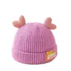 Gorro de bebé de invierno, bonito gorro de lana para recién nacidos, gorro de punto cálido para otoño e invierno para niños y niñas recién nacidos.