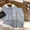 Conjunto de Camisola para Meninas Moda Ocidental Infantil Bebês Meninas Casual Fresco Verão Colete Calça Wide Leg Conjunto de Duas Peças