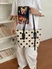 Bolsa de lunares de gran capacidad de verano 2026 Bolso de hombro moderno y versátil Bolso tote para el trabajo de mujer Bolsa de mujer al por mayor