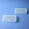 Caja de Papelería Grande, Caja de Plástico Transparente, Piezas de Ferretería, Empaque para Equipo de Pesca, Caja Vacía de PP con Cierre a Presión, Caja de Almacenamiento de Armadura Portátil