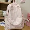 Mochila Casual de Cuadros Corrugados Estilo Nuevo para Niñas, Adecuada para Estudiantes de Secundaria, Preparatoria y Universidad, para la Clase y el Uso de Computadora