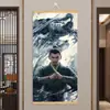 Pequeno Nezha Naohai Ao Bing Ao Guang Rei Dragão das Quatro Mares Papel de Parede Envolvente Pintura de Parede Sala de Estar Entrada Caixa de Relógio Pintura Decorativa