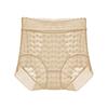 Bragas de Encaje de Verano de Cintura Alta Ligeras que Controlan el Vientre para Mujer, Ropa Interior Sexy de Seda de Mora de Alta Elasticidad que Cubre los Glúteos para Niñas, Estilo Delgado
