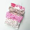 Conjunto de Faixas de Cabelo para Bebê Transfronteiriço de Três Peças com Laço Estampado Faixa de Cabelo Elástica Fofa para Meninas
