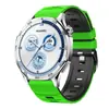 Pulseira de Relógio de Silicone Duas Cores com Padrão de Armadura 22mm Adequada para Huawei, Xiaomi, Huami, Honor, Samsung, Garmin e Suunto