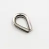 Collar de aparejo en stock, collar de venta de fábrica, anillo de corazón de pollo galvanizado en caliente electrogalvanizado