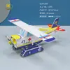 Puzzle de Avión 3D al por Mayor, Modelo de Juguete de Bloques de Frijol, Pequeños Regalos de Recompensa para Jardín de Infancia