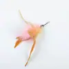 Venda direta no atacado de varinhas pega-pega para gatos com cabeças de pena de arame de aço substituíveis, suprimentos duráveis para brinquedos de gato de estimação