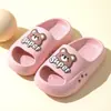 Lindos Niños y Niñas de Dibujos Animados, Bebés, Niños Pequeños y Niños Mayores Pantuflas para Padres e Hijos, Pantuflas Infantiles de Eva para Verano, Primavera y Verano