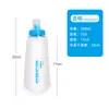 Bolsa de Agua Suave en Stock para Deportes, Botella de Agua Suave Portátil para Maratón, Botella de Agua Suave Plegable para Ciclismo y Montañismo, Bolsa de Agua Suave Personalizable