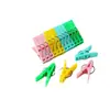 Colgador de ropa con pinza de plástico individual antideslizante fijo multifuncional para el hogar, pinza para secar edredones, pinza para ropa a prueba de viento, pinza para calcetines