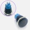 Interruptor de Botón Metálico 12/16/19/22mm Negro Oxidado Autoenclavante Reset Luz LED Inicio Jog Botón de Encendido