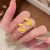 Novos Brincos de Pino Zircônia Estilo Chinês com Fecho de Segurança Leve Luxo Nicho Versátil High-End Personalidade para Mulheres
