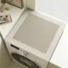 Paño Simple para Cubrir Refrigerador y Microondas, Alfombrilla Absorbente Suave de Tierra de Diatomeas Antideslizante para Mesita de Noche del Hogar, Alfombrilla para Cubrir Lavadora