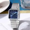 Nuevo Reloj Cuadrado Explosivo de Moda para Mujer, Todo Fósforo para Mujer, Estudiante, Electrónico, Resistente al Agua, Reloj de Cuarzo, Sentido Avanzado