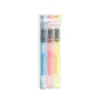 Caneta Cola Líquida Direta para Diários DIY, Caneta Cola com Pontos Coloridos para Estudantes e Uso no Escritório, Aplicação Precisa, Adesivo de Secagem Rápida