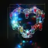 Suporte Luminoso para Copos de Coquetel Bar KTV Criativo Suporte para Taças de Vinho LED Suporte para Uma Taça Torre de Múltiplos Andares