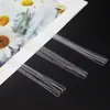Em estoque Cor Transparente Fosca Etiqueta de Bagagem Cordão Suporte de Cartão de Embarque Três Tamanhos 15cm 16cm 17cm