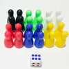 Fornecer conjunto de dados de xadrez de plástico jogo de xadrez peças de xadrez