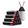 Bolsas de basura con cordón para uso doméstico, portátiles, engrosadas, para uso en cocina y dormitorio, bolsas de limpieza de plástico desechables