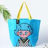Bolsas de Tote Tejidas Gruesas de Dibujos Animados al por Mayor del Fabricante, Personalizables con Logo, Gran Capacidad, Bolsas de Regalo Promocionales para Exposiciones Culturales y Creativas