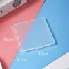 Caja Plástica Transparente Vacía Cuadrada Caja de Empaque para Cuentas Perler Piezas de Aretes Caja Plástica Caja de Almacenamiento Caja Organizadora