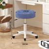 Silla giratoria para barbería, Taburete para salón de peluquería, Taburete especial para peluquería con ruedas, Taburete de altura ajustable, Taburete bajo ajustable para uso doméstico