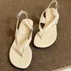 Chanclas retro casuales Chuyuji sandalias de verano de punta cuadrada abiertas sandalias de cuña sandalias romanas para mujer