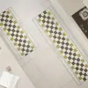 Felpudo para Puerta de Cocina que Absorbe Agua y Aceite, Alfombrilla Gruesa Antideslizante Resistente a la Suciedad para el Hogar, Alfombrilla de Piso para Cocina que Absorbe Agua y Aceite y es Antideslizante