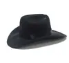 Mini chapéu de cowboy de pelúcia para animal de estimação gato pet chapéu de festa novo feltro pequeno chapéu cachorrinho estilo western