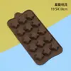 Molde de Chocolate de Silicona Nuevo Multiestilo Charola para Hielo de Gelatina Molde para Hornear Pudín Molde para Waffles Fondant DIY