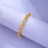 Pulseira de contas requintada cor ouro areia da moda pulseira de fornecimento transfronteiriço feminino joias de cobre joias banhadas a ouro joias de imitação de ouro feminino não desbota