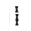 Protector de dedo de silicona para arco, Protector de dedo de silicona para posición de la cuerda de arco recurvo de tiro recto, Rodillo de silicona protector para tiro, Arco y flecha para niños