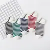 Calcetines de rayas para mujer nuevos de primavera y verano Calcetines tipo calcetín de algodón japonés calcetines para mujer calcetines transpirables fabricantes al por mayor