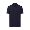 Diseño de Empalme Continuo Ultrasónico de 360 grados, Polo de Color Sólido, Ropa de Negocios de Alta Gama, Logo Personalizable para Ropa de Grupo