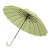 Guarda-chuva Pequeno Fresco de Cor Pura com Cabo Longo e 16 Ossos Presente Publicitário Guarda-chuva para Evento de Negócios com Logotipo Personalizado Guarda-chuva para Sol Venda por Atacado