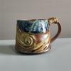 Taza de Café Vintage Creativa Rústica de Cerámica Hecha a Mano Estilo Wabi-Sabi Taza de Cerámica de Alto Valor Accesorio Transfronterizo para el Té de la Tarde